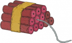 Dynamite sticks embroidery designs machine embroidery designs at Dynamite sticks embroidery designs machine embroidery designs at