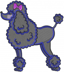 Poodle Embroidery Designs Machine Embroidery Designs At