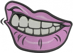 Lips Embroidery Designs Lips Embroidery Designs