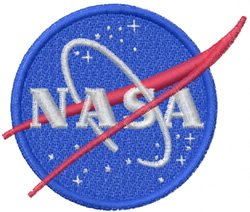 NASA Embroidery Design | EmbroideryDesigns.com