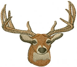 DEER Embroidery Design | EmbroideryDesigns.com