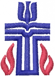 Presbyterian Logo Embroidery Design | EmbroideryDesigns.com