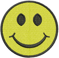 Smiley Face Embroidery Design Smiley Face Embroidery Design