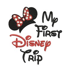 first trip to disney embroidery designs