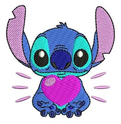 Stitch with Heart Embroidery Design | EmbroideryDesigns.com