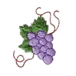Bunch of grapes embroidery designs machine embroidery designs at Bunch of grapes embroidery designs machine embroidery designs at