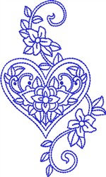 Bluework paisley heart embroidery designs machine embroidery designs Bluework paisley heart embroidery designs machine embroidery designs