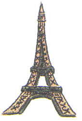 Eiffel tower embroidery designs machine embroidery designs at