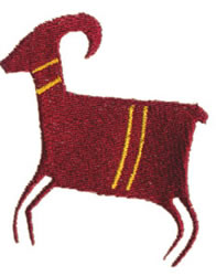 Petroglyph goat embroidery designs machine embroidery designs at Petroglyph goat embroidery designs machine embroidery designs at