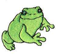 Smiling Toad Embroidery Designs, Machine Embroidery Designs at ...