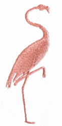 Flamingo standing embroidery designs machine embroidery designs at