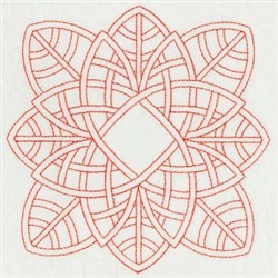 Redwork leaf motif embroidery designs machine embroidery designs at
