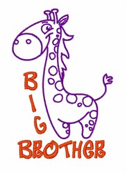 Big Brother Embroidery Design | EmbroideryDesigns.com