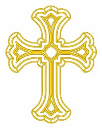 Religious Cross Embroidery Design | EmbroideryDesigns.com