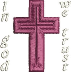 In God We Trust Embroidery Design | EmbroideryDesigns.com