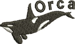 Orca Whale Embroidery Design | EmbroideryDesigns.com