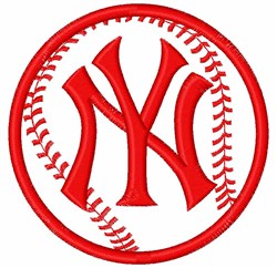 New York Yankees Stitch Logo - Metal Wall Art - TrophySmack