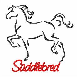 Saddlebred Designs For Embroidery Machines Embroiderydesigns Com