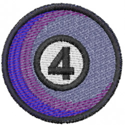 Billiard Ball 4 Embroidery Designs Machine Embroidery Designs at Pool ball embroidery designs machine embroidery designs at