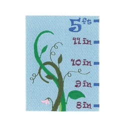 Embroidered Growth Chart