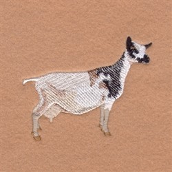 Nigerian Dwarf Goat Embroidery Designs, Machine Embroidery Designs at