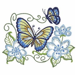 Butterfly flowers embroidery designs machine embroidery designs at Butterfly flowers embroidery designs machine embroidery designs at