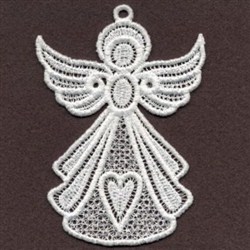 FSL Fancy Angels Embroidery Design | EmbroideryDesigns.com