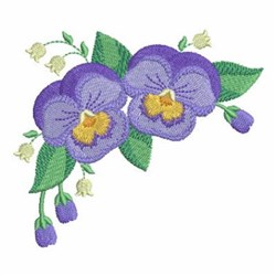 Pansies Embroidery design pack by Sweet Heirloom, Embellishments ...