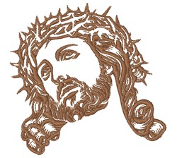 Jesus Christ Embroidery Design 