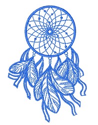 Dream Catcher Embroidery Design | EmbroideryDesigns.com