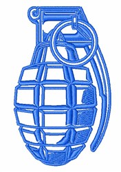 custom logo foldable 580ml grenade shape