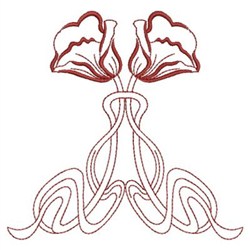 Redwork Tulip Embroidery Designs, Machine Embroidery Designs at ...