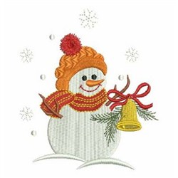 Bell snowman embroidery designs machine embroidery designs at Bell snowman embroidery designs machine embroidery designs at