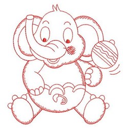 Redwork baby elephant embroidery designs machine embroidery designs at Redwork baby elephant embroidery designs machine embroidery designs at