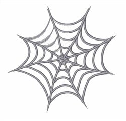 Spider Web Embroidery Design | EmbroideryDesigns.com