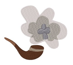 Smoking pipe embroidery design  embroiderydesignscom