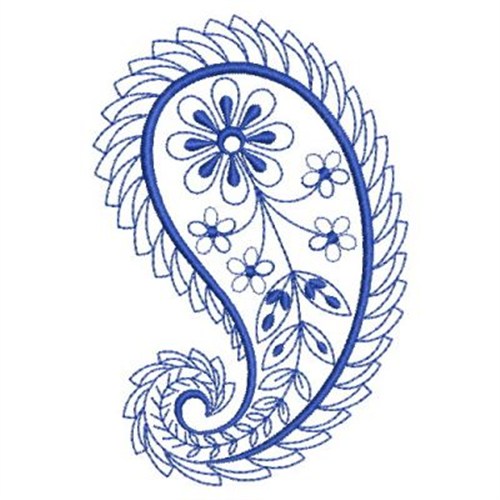 Bluework Paisley Embroidery Designs, Machine Embroidery Designs at ...