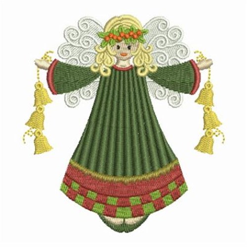 Christmas Angel Embroidery Designs, Machine Embroidery Designs at EmbroideryDesigns.com