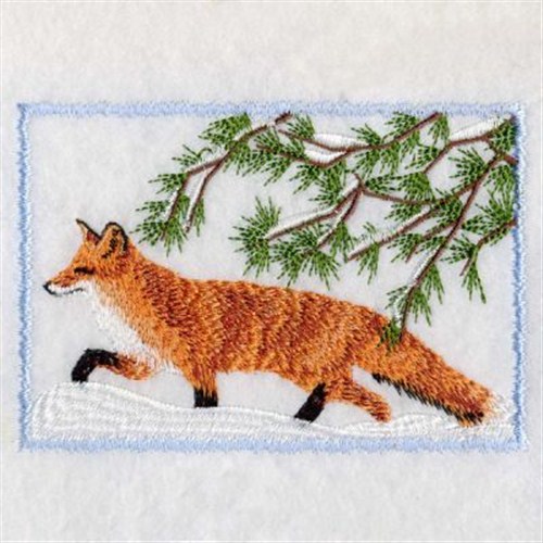 Download Walking Fox Embroidery Designs Machine Embroidery Designs At Embroiderydesigns Com