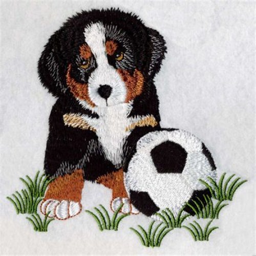Bernese Mountain Embroidery