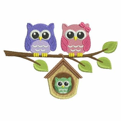 Free Free 170 Owl Family Svg SVG PNG EPS DXF File