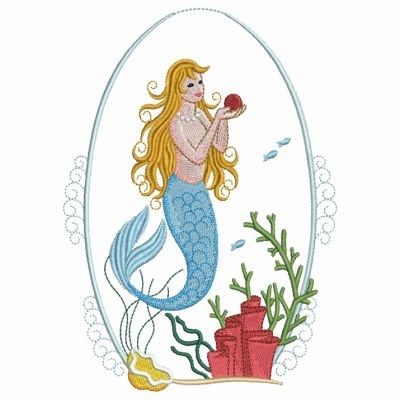 Mermaid Embroidery Designs Machine Embroidery Designs At