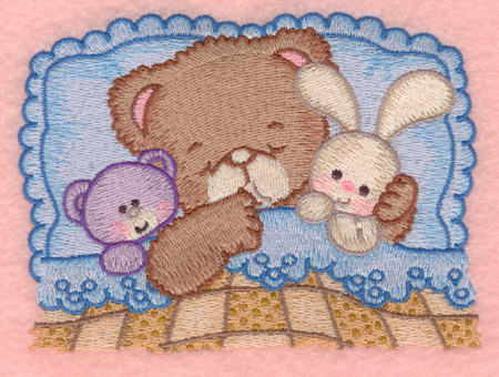 teddy embroidery