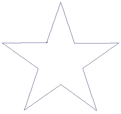 pes texas star embroidery design large