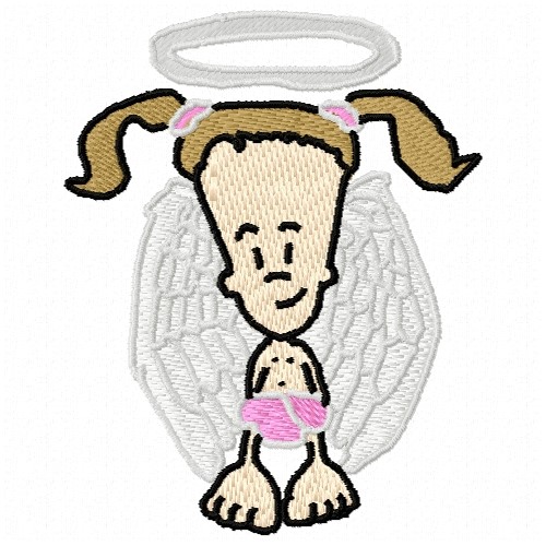 Baby Angel Embroidery Designs, Machine Embroidery Designs at