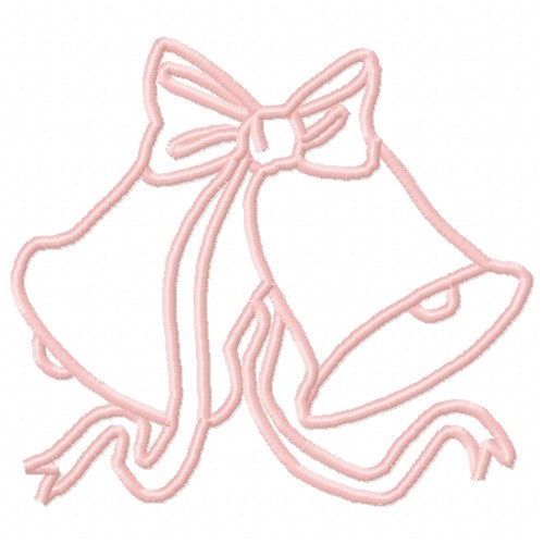 Wedding Bells Outline Embroidery Designs Machine Wedding Bells Outline Embroidery Designs Machine
