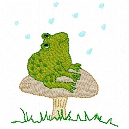Download Rain Frog Embroidery Designs Machine Embroidery Designs At Embroiderydesigns Com