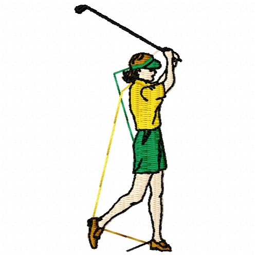 Lady golfer embroidery designs machine embroidery designs at Lady golfer embroidery designs machine embroidery designs at