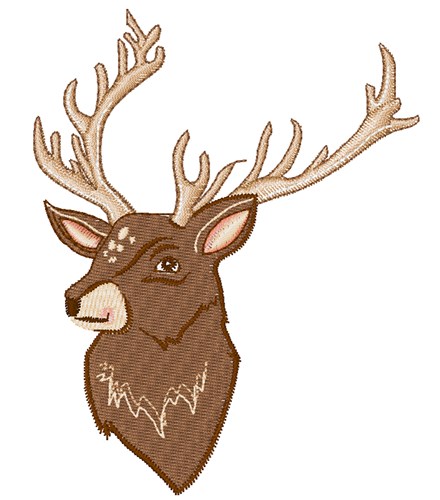 Deer head embroidery designs machine embroidery designs at Deer head embroidery designs machine embroidery designs at