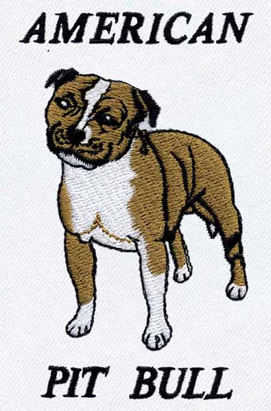 Pit bull dog embroidery designs machine embroidery designs at Pit bull dog embroidery designs machine embroidery designs at